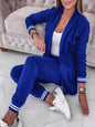 Cotton Coat Pants Suit