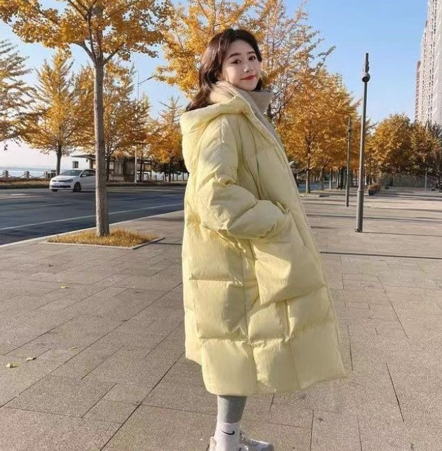 Korean Version Of Loose Padded Coat With Thick Warm Coat Tide