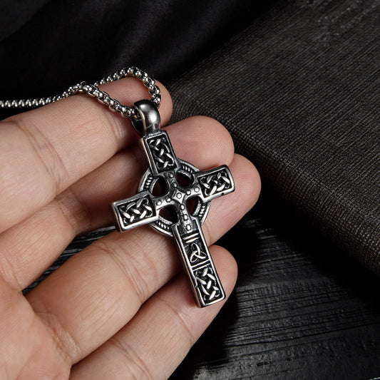 Street Fashion New Cross Pendant Trendy Men