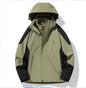 Windproof And Waterproof Three-in-one Removable Water-repellent Mountaineering Clothing