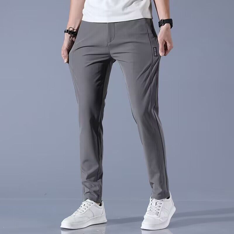 Youth Sports Loose Straight Stretch Trousers