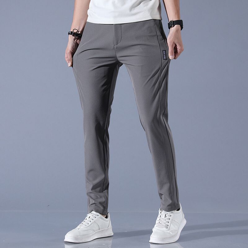 Youth Sports Loose Straight Stretch Trousers